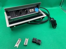 Bachmann Steckdoseneinheit, Einbausteckdose, Tischsteckdose