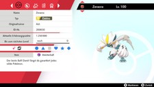 Shiny Zeraora 6IV | LVL 100 |