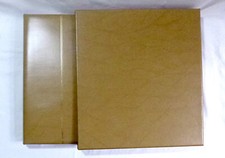 beiges SAFE-dual Vordruckalbum BRD 1976-1986 mit Schutzkassette und