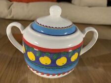 VISTA ALEGRE: ZUCKERDOSE, Das Gute-Laune-Sommer-Geschirr, Portugal, Keramik