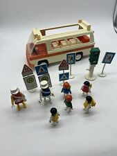Playmobil Schulbus 3521 mit Kindern Schildern Ampel