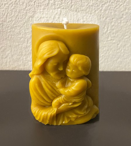 Kerze jesus handarbeit aus - "jesus",