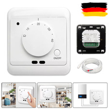 Raumthermostat Fußbodenheizung Aufputz Raumtemperaturregler Wandthermostat 230V