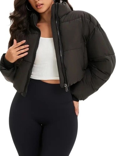 Damen kurze steppjacke mit - kurze,