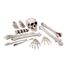 Satz Totenkopf und Knochen