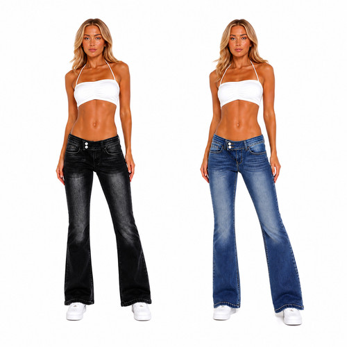 Damen jeans hose - jeans, bootcut