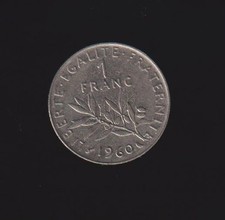 Franc 1960 frankreich - franc, 1960,