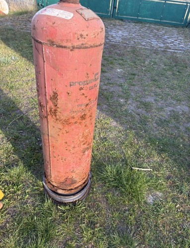 Gasflasche propan 33kg - propan, rot
