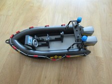 Neuwertiges Playmobil Polizeiboot, Länge: 25 cm