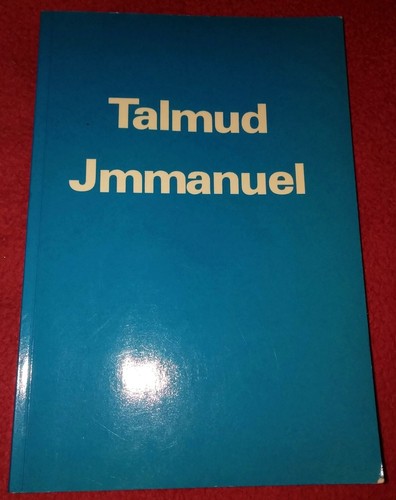 Buch talmud jmmanuel - talmud, 1978