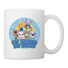 Talking Tom & Friends Meine Freunde Tasse, One size, Weiß
