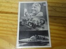 Original Freikarte mit Autogramm von Hans Stuck das 1. Rennen nach dem Kriege