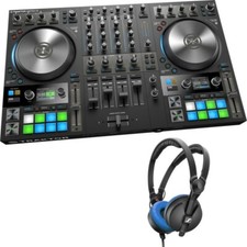 Native Instruments TRAKTOR KONTROL S4 MK3 4-Kanal DJ Controller + Kopfhörer NEU