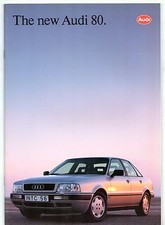 Audi 80 Saloon 1992-93 UK