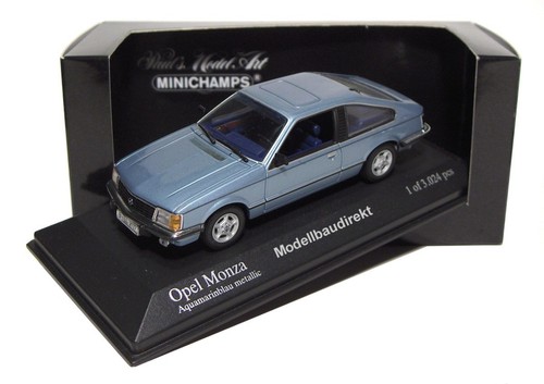 Opel monza blau - monza, in