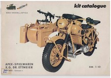 Esci Vintage Modellbau-Katalog Prospekt "Kit Catalogue" Apex-Spielwaren von 1972