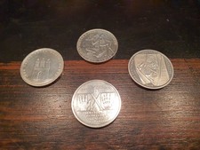 10 DM Silber Gedenkmünzen  im