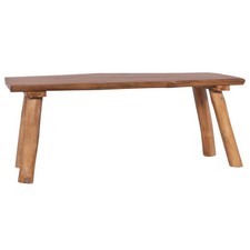 Teak Massiv Gartenbank 120cm