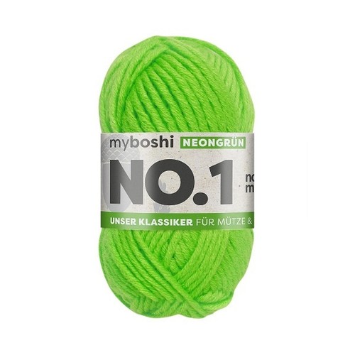 Myboshi wolle neongrün - myboshi, 1