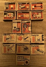 DDR Streichholzschachteln Sammlung Konvolut Brandschutz Vintage