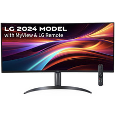 LG 34" WQHD VA Curved Smart