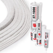 Dichtschnur 1260°C Ofendichtschnur inkl. Kleber Kamindichtung Ofenschnur