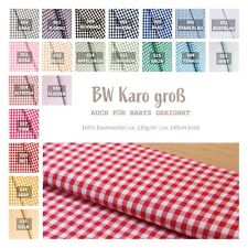 Baumwolle bedruckt Karo Meterware - Baumwollstoff kariert - Webware *Ab 50cm