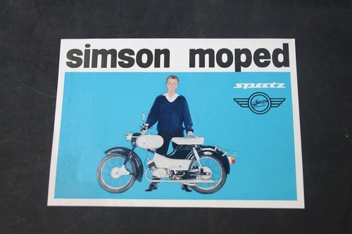 Alter druck reklame simson - druck,