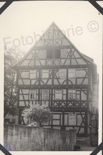 Foto fachwerkhaus schmalkalden - foto,