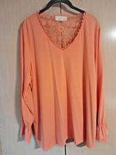 Pfeffinger,  Shirt,  lachsfarben,  Gr. 46  -   gut erhalten