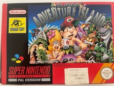 SNES Super Adventure Island Original Verpackung 