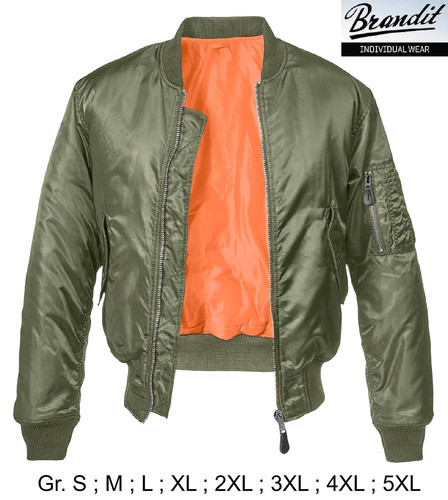 Brandit ma1 bomberjacke oliv - brandit,