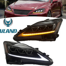 Vland Scheinwerfer Für Lexus IS250 IS350 ISF 2006-2012 Voll LED Projektor L+R 2X