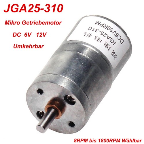 Mikro getriebemotor dc6v - mikro, 12v