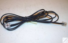 Telefonkabel 1,80 m RJ10 (6P2C) - Modularkabel 2-Polig NEU schwarz _k3