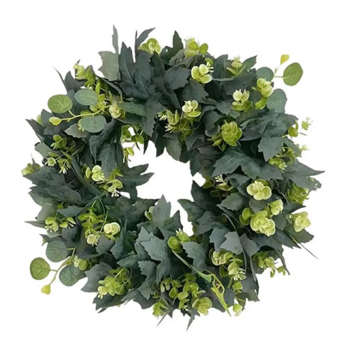 Künstlicher eukalyptus kranz - künstlicher,