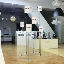 2x Plakatständer Set