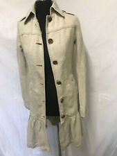 !!!   Benetton:: Leinenmantel/ Leinenkleid Natur Gr; 38