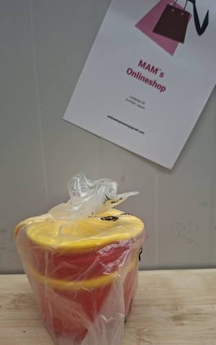 Tupperware snack dose rot - tupperware, rot/gelb