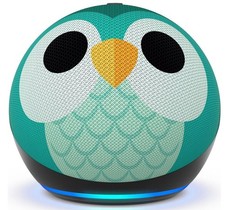NEU - Amazon Echo Dot Kids Edition 5. Gen Smart Lautsprecher - Eulen-Design