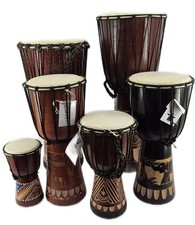 6 x Djembe Trommel Bongo Set B