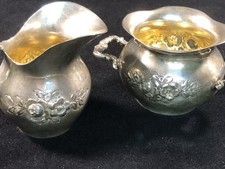 Silber-Handarbeit Milch/Zucker