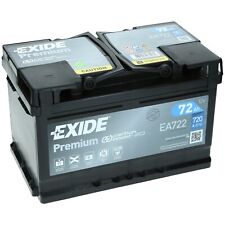 Exide EA722 12V 72 Ah 720A EN