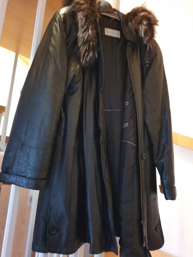 Damen lederjacke mit - lederjacke,