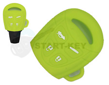 Saab 93 95 9-3 9-5 Funk Schlüssel cover case Hülle Grün