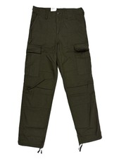 Carhartt Wip Herren Regular Cargo Pant Columbia W29-L32 oliv Hose mit Taschen