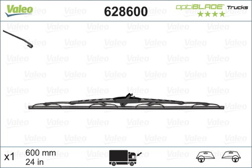 Valeo wischblatt 628600 - valeo,