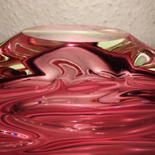 Grosse schwere Glasschale JAN