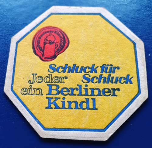 Bierdeckel brauerei berliner - bierdeckel,