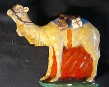 Krippenfigur Kamel Gips